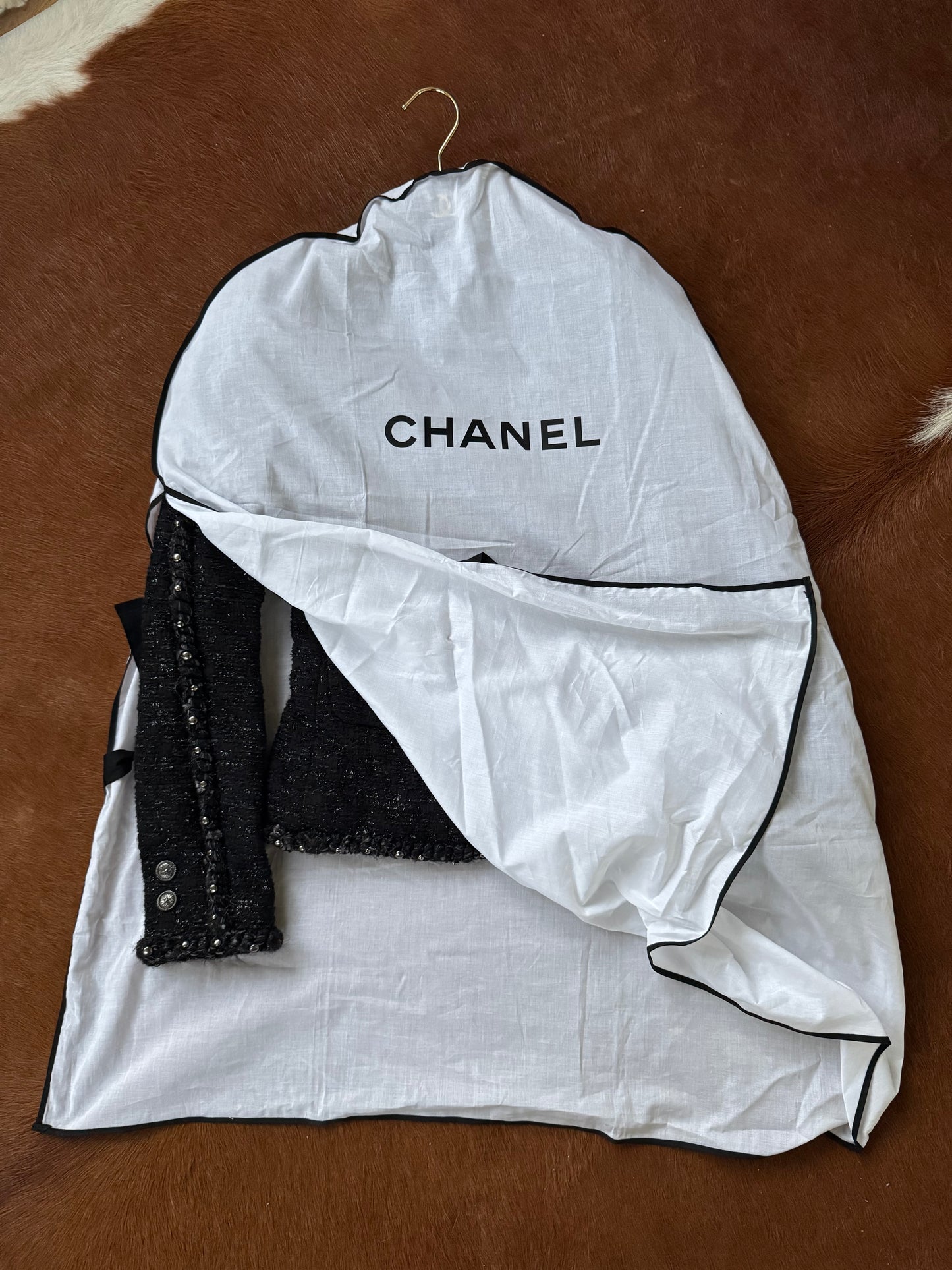Pre-owned Chanel Paris Dallas Black Tweed Jacket