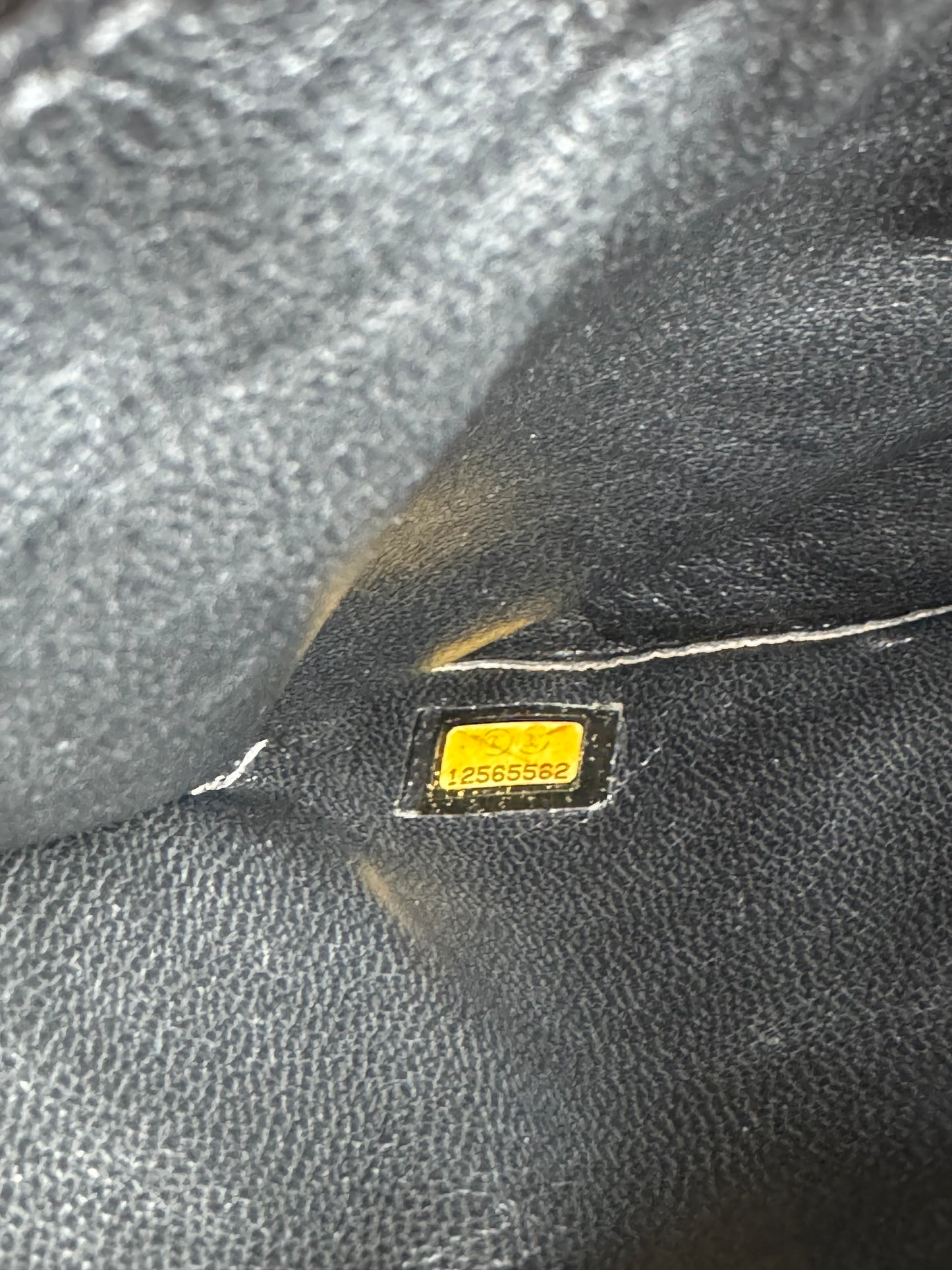 Pre-owned Chanel Timeless Jumbo Black Patent Single Flap Bag