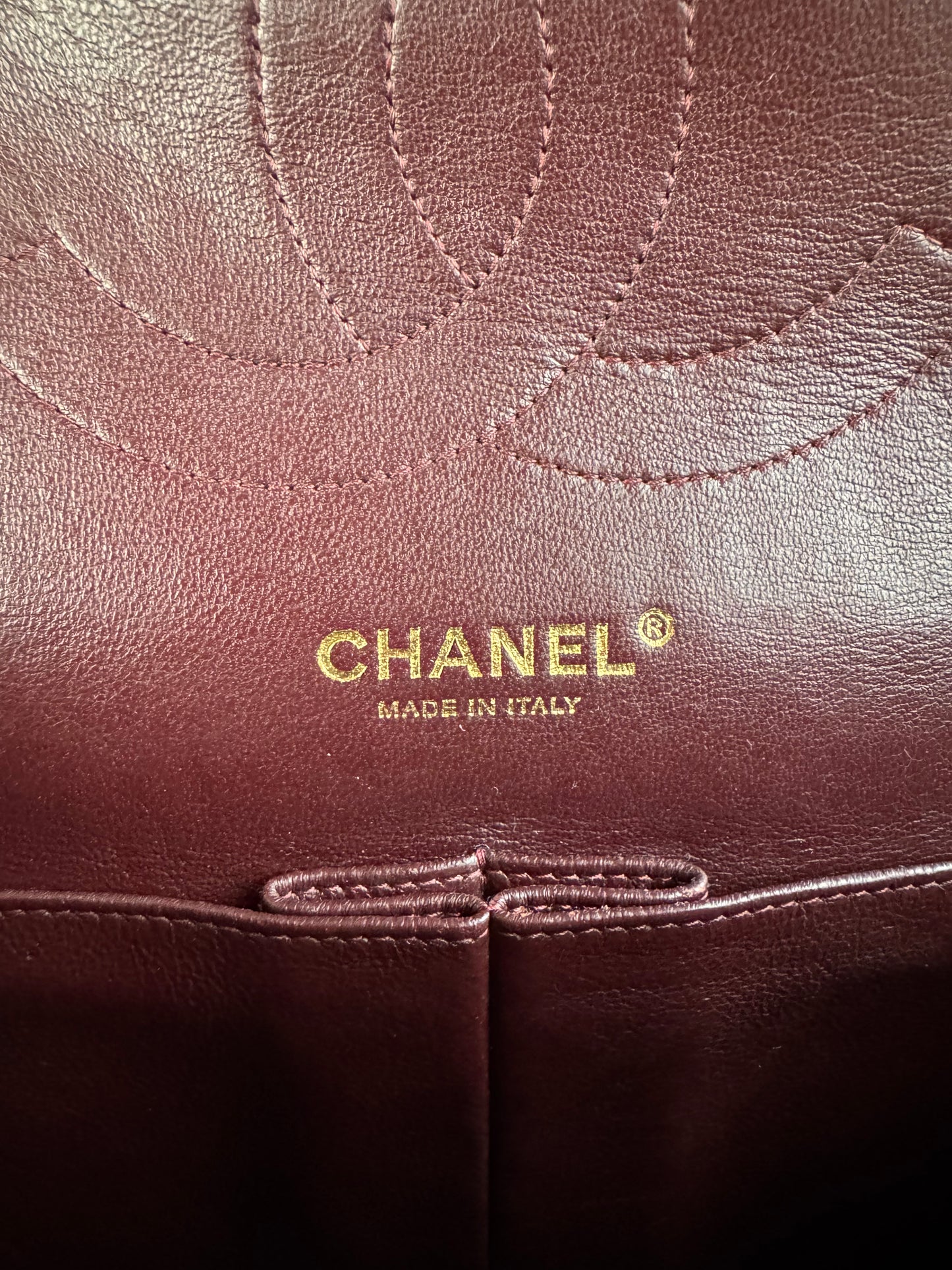 Pre-owned Chanel Timeless Classic Jumbo Black Lambskin Flap Bag