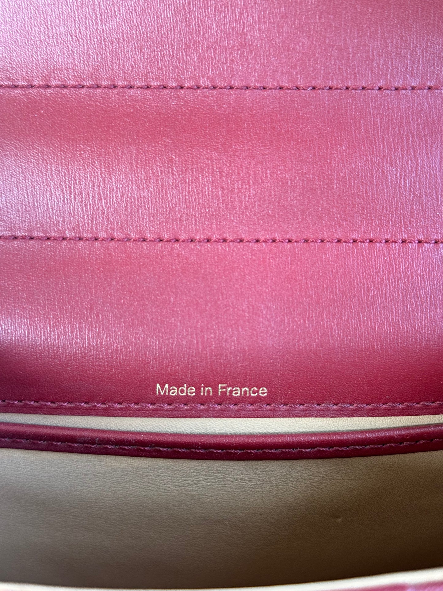 Pre-owned Delvaux Brillant Mini Burgundy Leather Bag