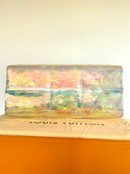 Pre-owned Louis Vuitton Keepall 50 Prism Multicolor Travel Bag