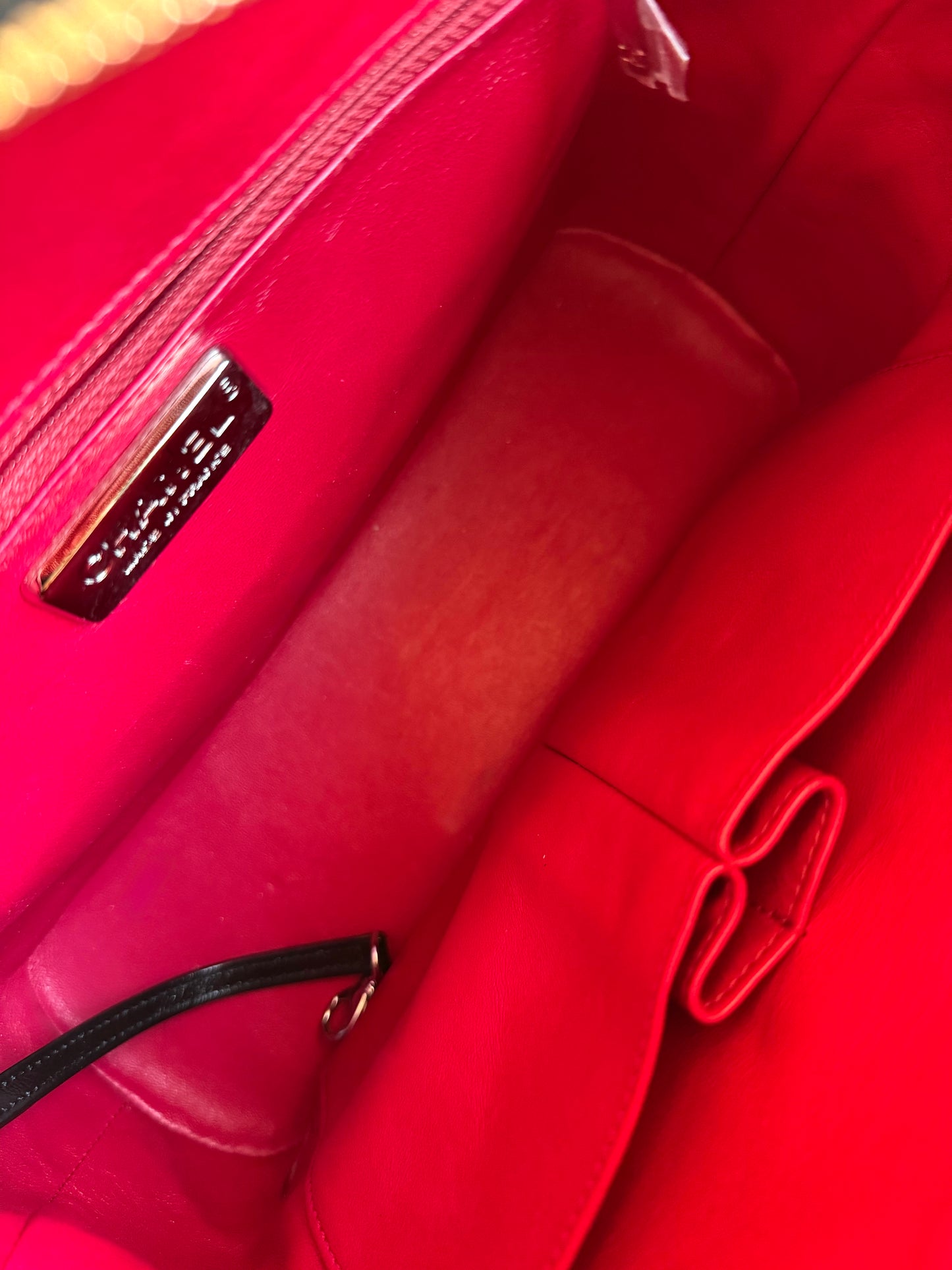 Pre-owned Chanel Gabrielle Medium Black Python Leather Hobo Bag Limited Edition