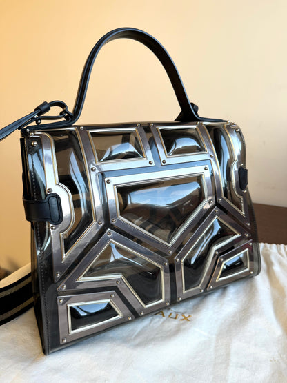 Pre-owned Delvaux Tempête Gladiator Metal Plastic Bag Limited Edition