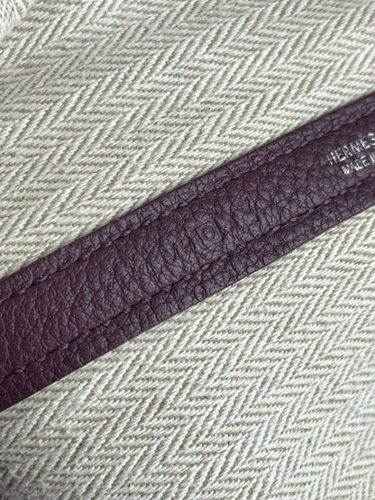 Pre-owned Hermès Garden Party 36 Purple Negonda Leather Tote Bag