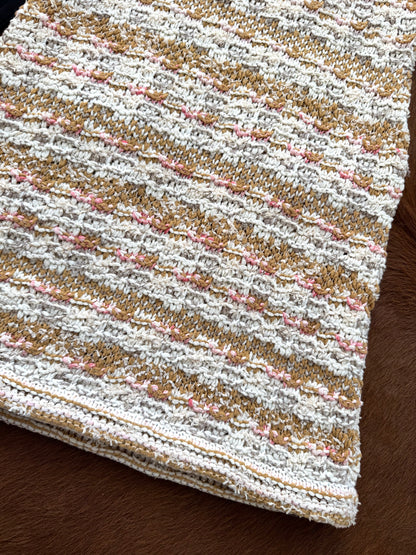 Pre-owned Chanel Paris-Cuba Caramello Tweed Dress