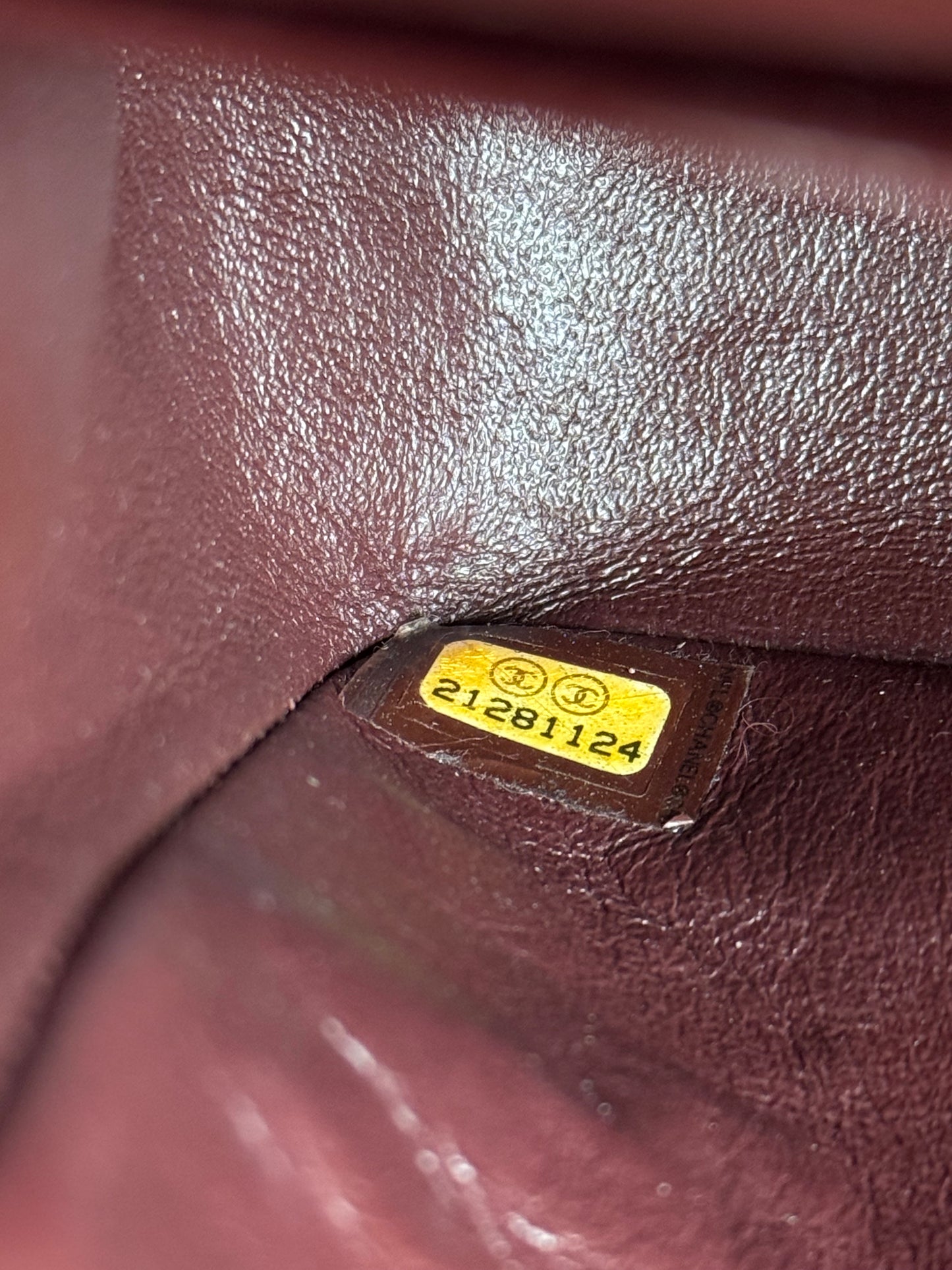 Pre-owned Chanel Timeless Classic Medium Black Lambskin Flap Bag