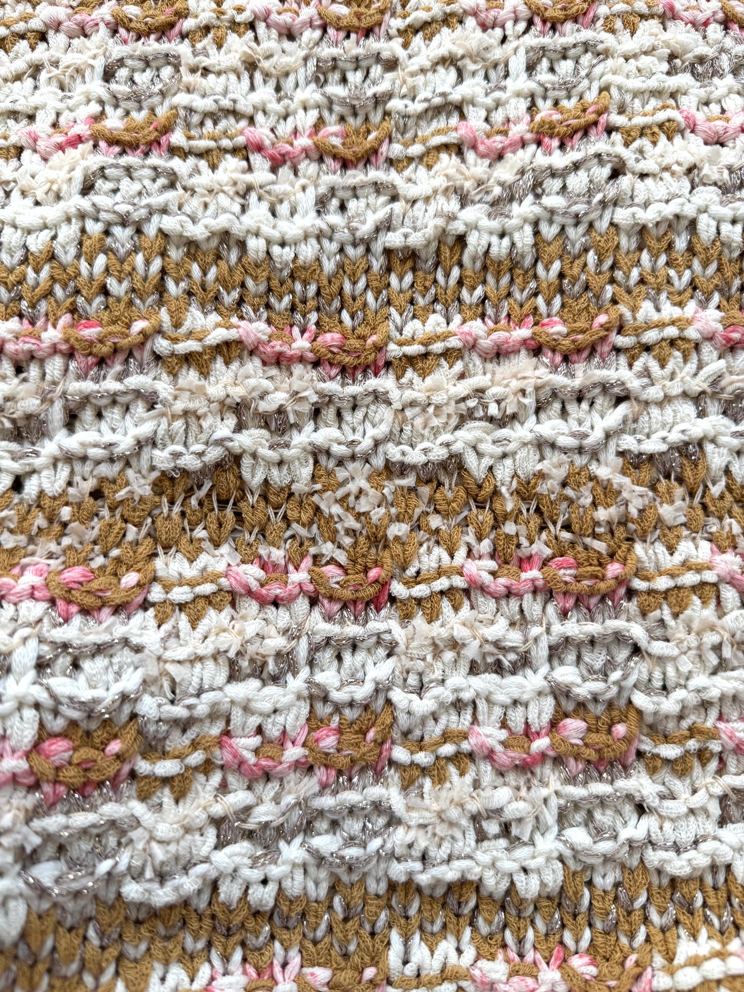 Pre-owned Chanel Paris-Cuba Caramello Tweed Dress