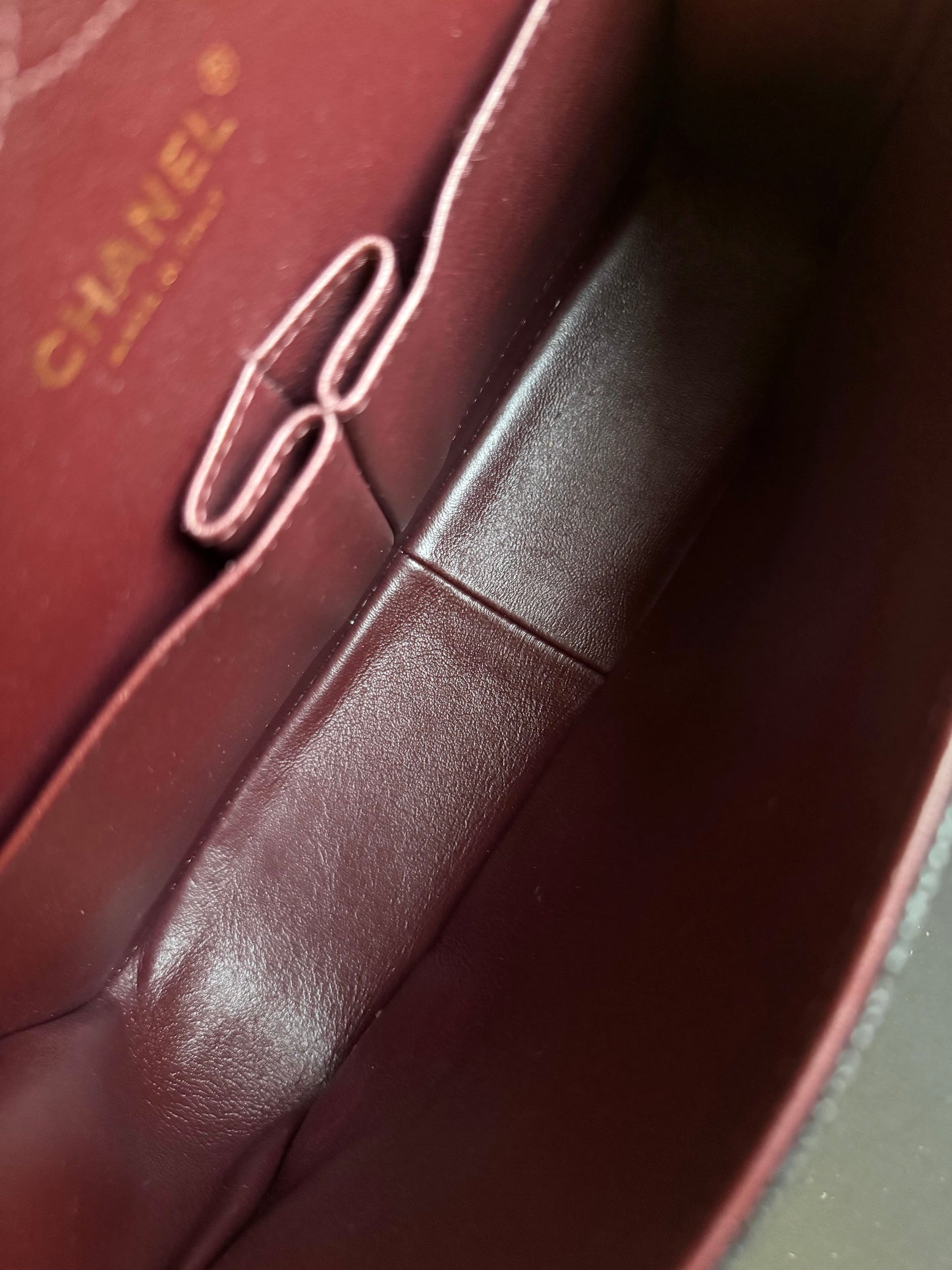 Pre-owned Chanel Timeless Classic Jumbo Black Caviar Flap Bag