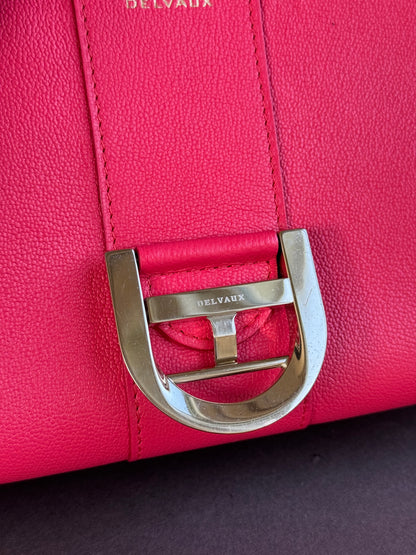 Pre-owned Delvaux Brillant Mini Pink Leather Bag