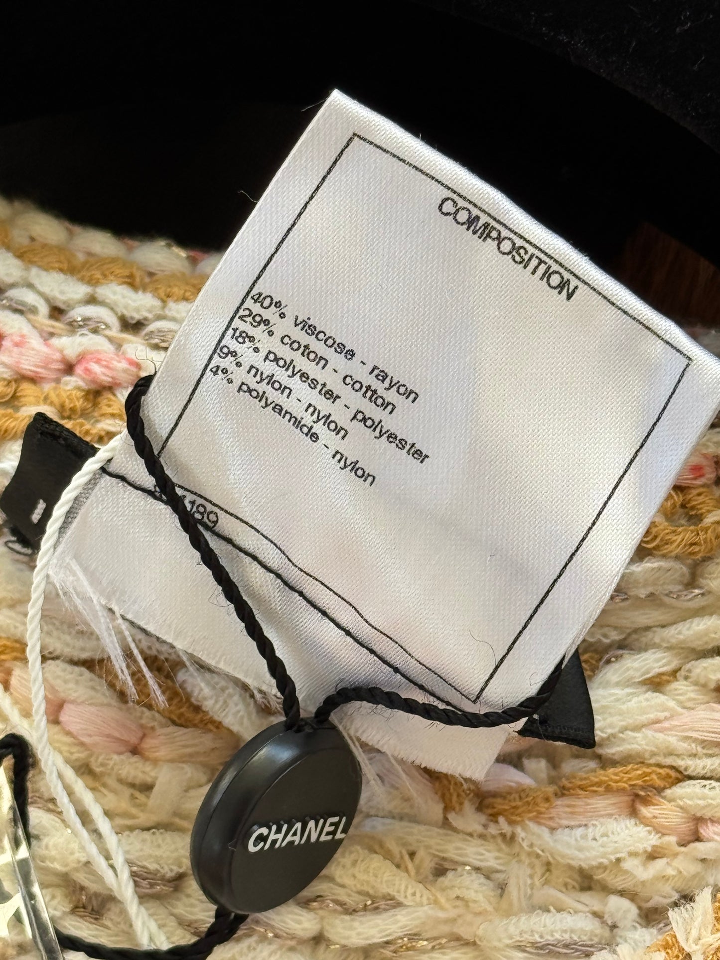 Pre-owned Chanel Paris-Cuba Caramello Tweed Dress