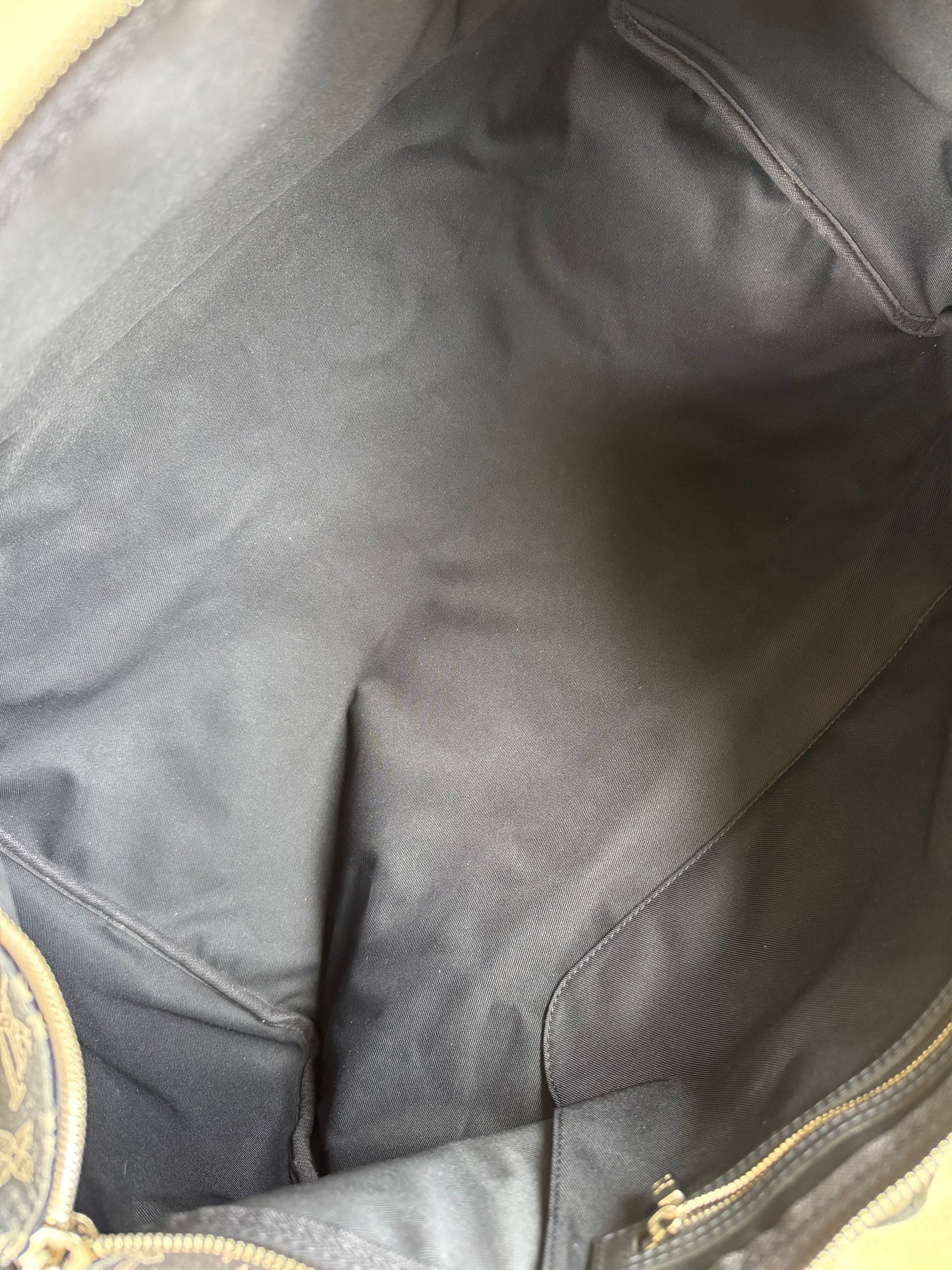Pre-owned Louis Vuitton Chapman Brothers Keepall 55 Ink Lion Travel Bag