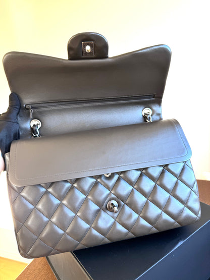 Pre-owned Chanel Timeless Classic Jumbo Tricolor Leather Flap Bag