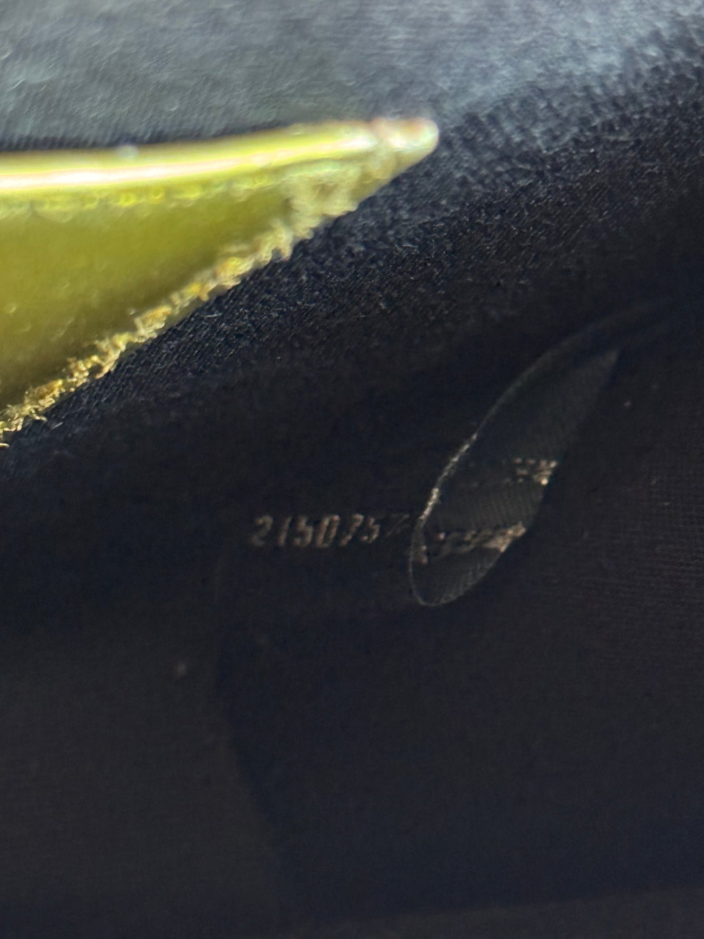 Pre-owned Bvlgari Serpenti Forever Small Gold Stingray Shoulder Bag