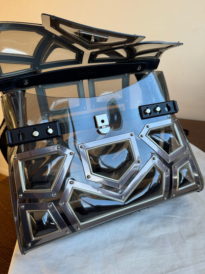 Pre-owned Delvaux Tempête Gladiator Metal Plastic Bag Limited Edition