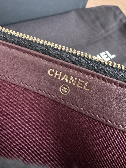 Pre-owned Chanel 2.55 Chain Wallet Lucky Charms Clutch Bag