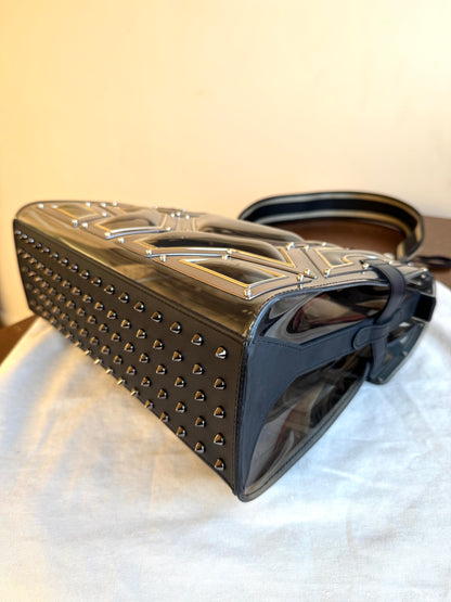 Pre-owned Delvaux Tempête Gladiator Metal Plastic Bag Limited Edition
