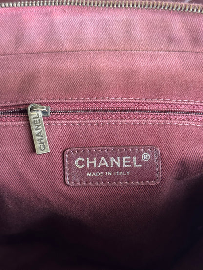 Pre-owned Chanel Portobello Burgundy Aged Calfskin Flap Bag