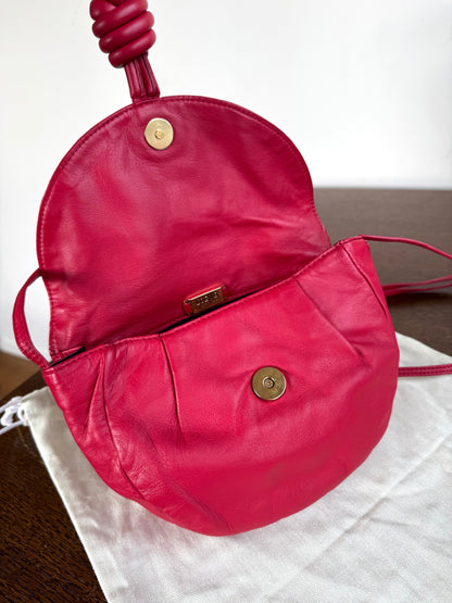 Pre-owned Loewe Red Leather Crossbody Bag