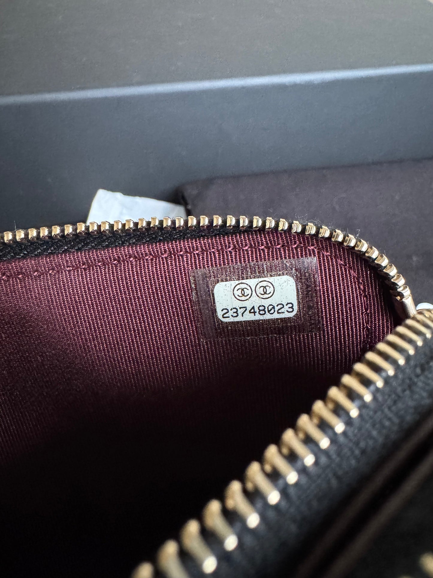Pre-owned Chanel 2.55 Chain Wallet Lucky Charms Clutch Bag