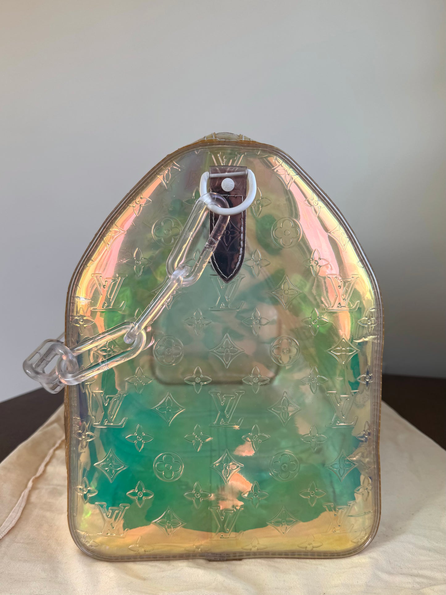 Pre-owned Louis Vuitton Keepall 50 Prism Multicolor Travel Bag