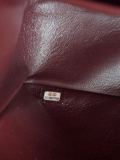 Pre-owned Chanel Timeless Classic Jumbo Black Caviar Flap Bag