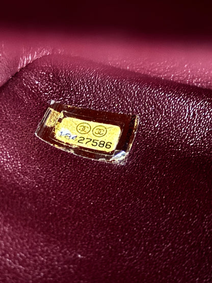 Pre-owned Chanel Timeless Classic Jumbo Black Caviar Flap Bag