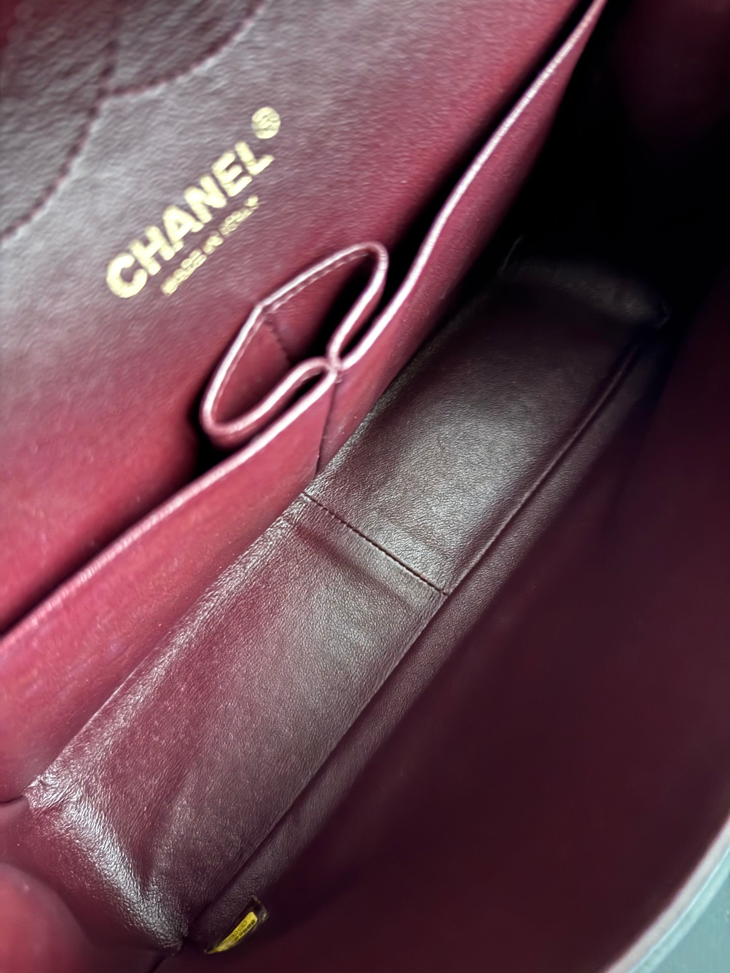 Pre-owned Chanel Timeless Classic Jumbo Black Caviar Flap Bag