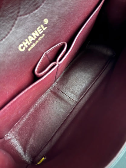 Pre-owned Chanel Timeless Classic Jumbo Black Caviar Flap Bag