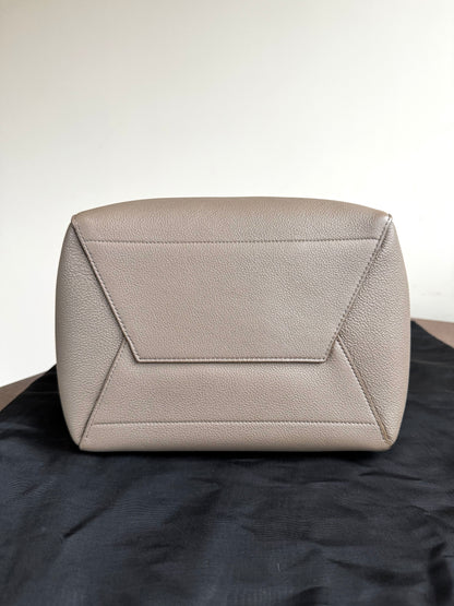 Pre-owned Céline Seau Sangle Taupe Leather Tote Bag