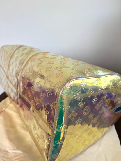 Pre-owned Louis Vuitton Keepall 50 Prism Multicolor Travel Bag