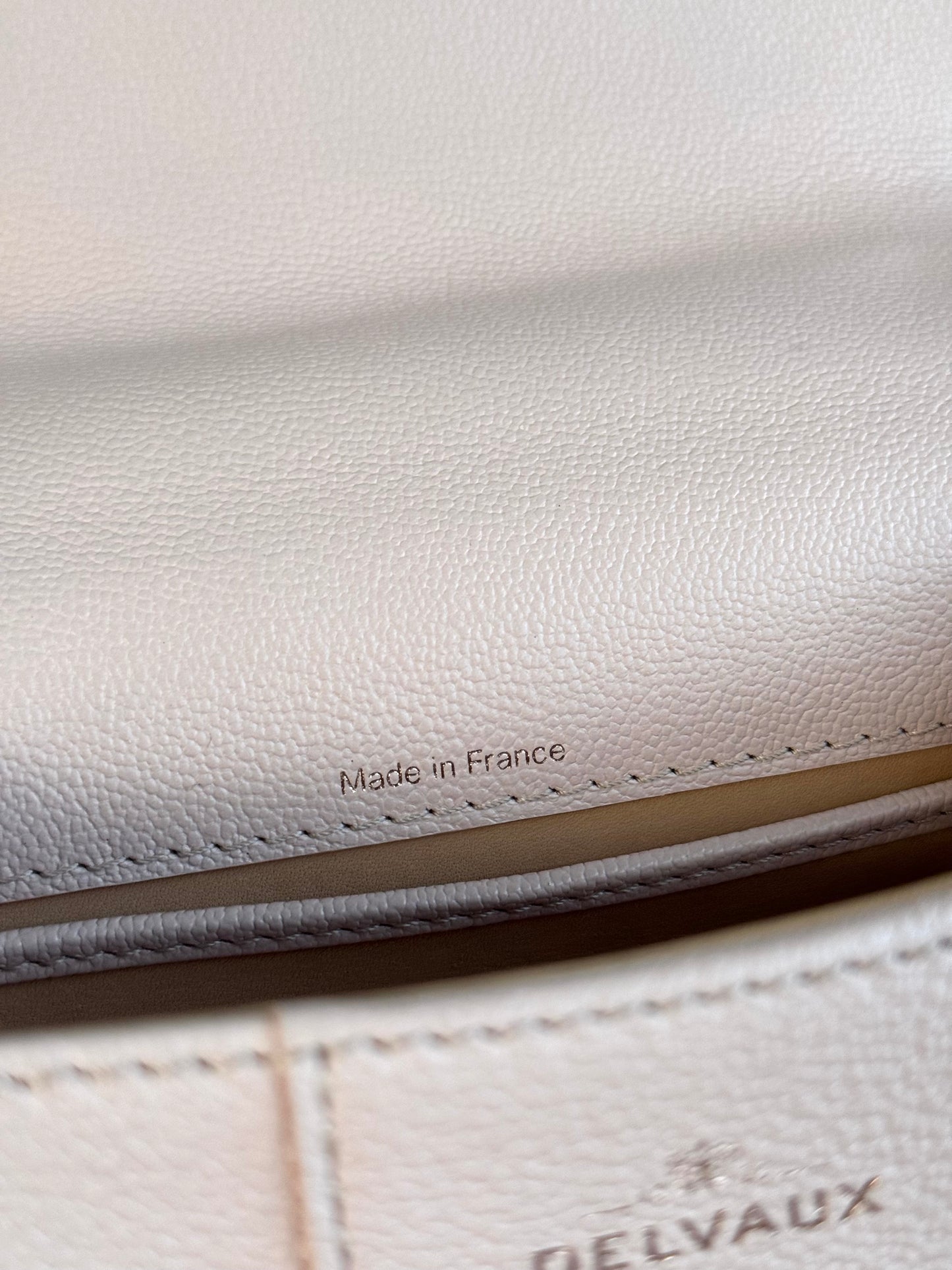 Pre-owned Delvaux Brillant Mini Light Rose Calfskin Bag