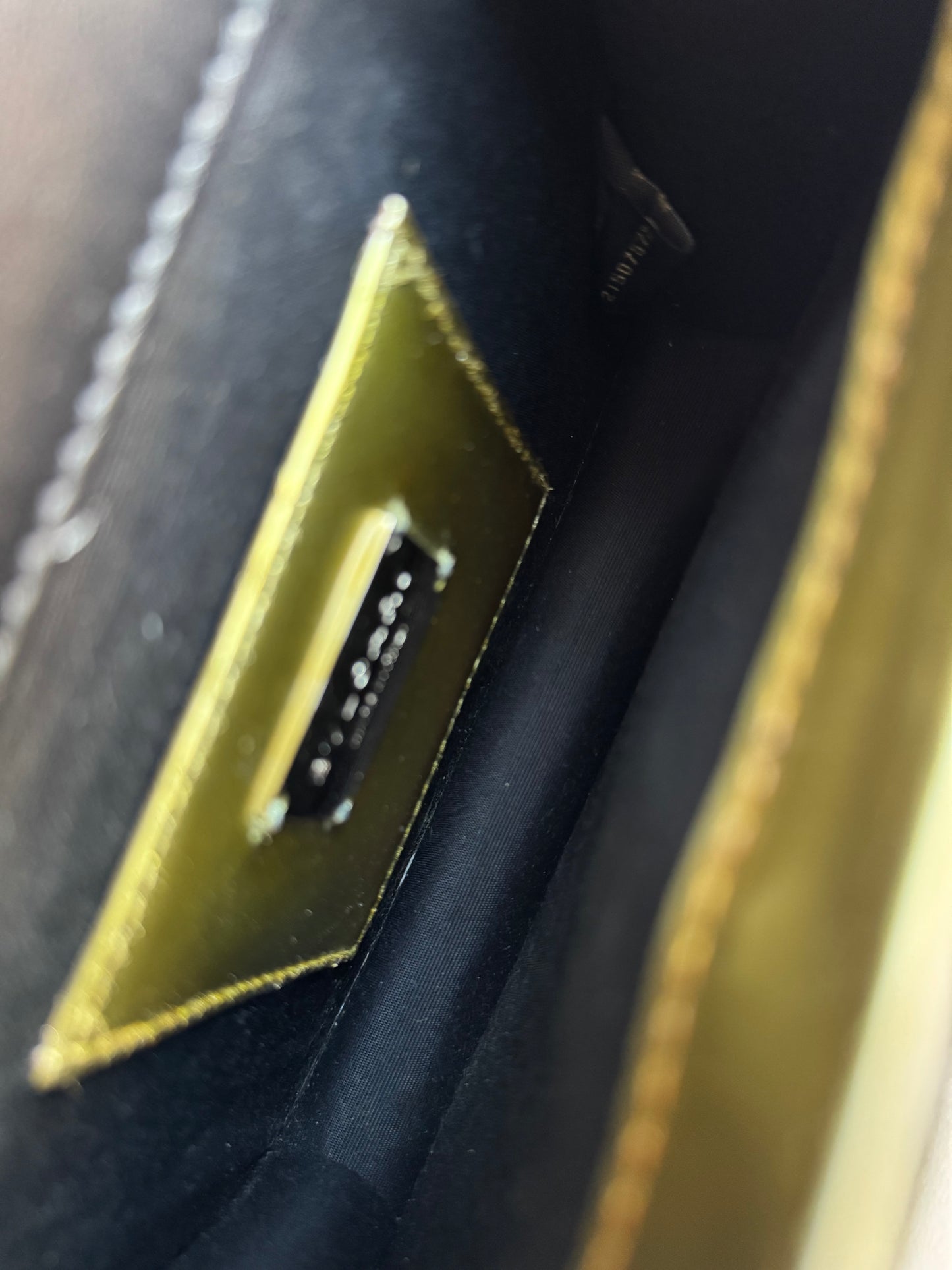 Pre-owned Bvlgari Serpenti Forever Small Gold Stingray Shoulder Bag