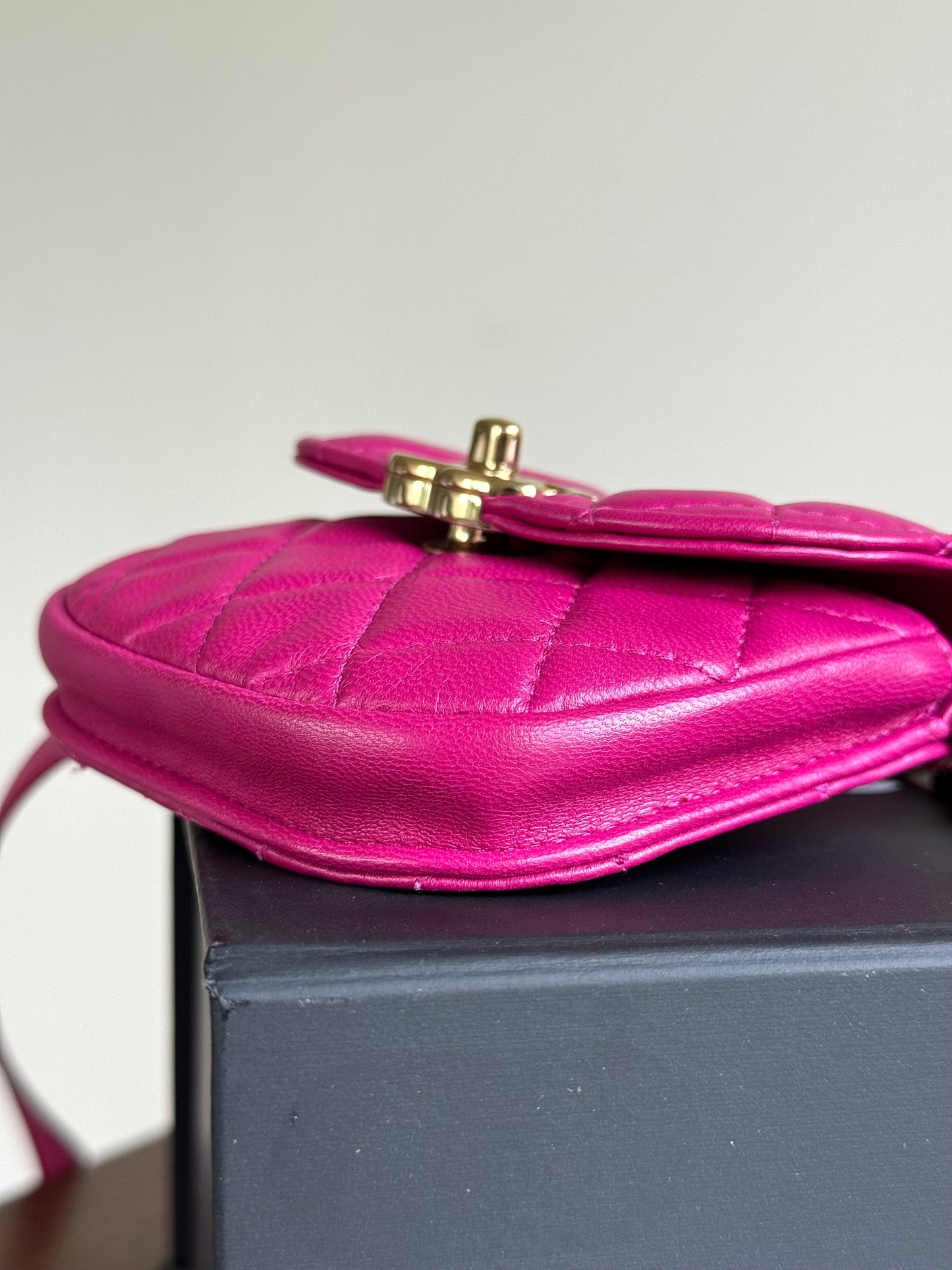 Pre-owned Chanel Multi-Pouching Leather Tweed Belt Waist Bag