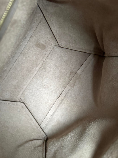 Pre-owned Céline Seau Sangle Taupe Leather Tote Bag