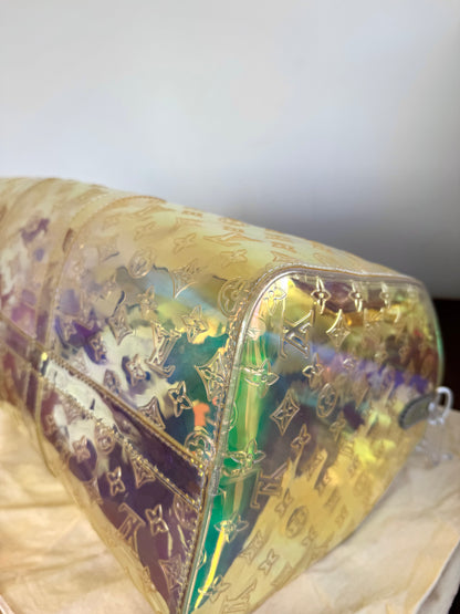 Pre-owned Louis Vuitton Keepall 50 Prism Multicolor Travel Bag