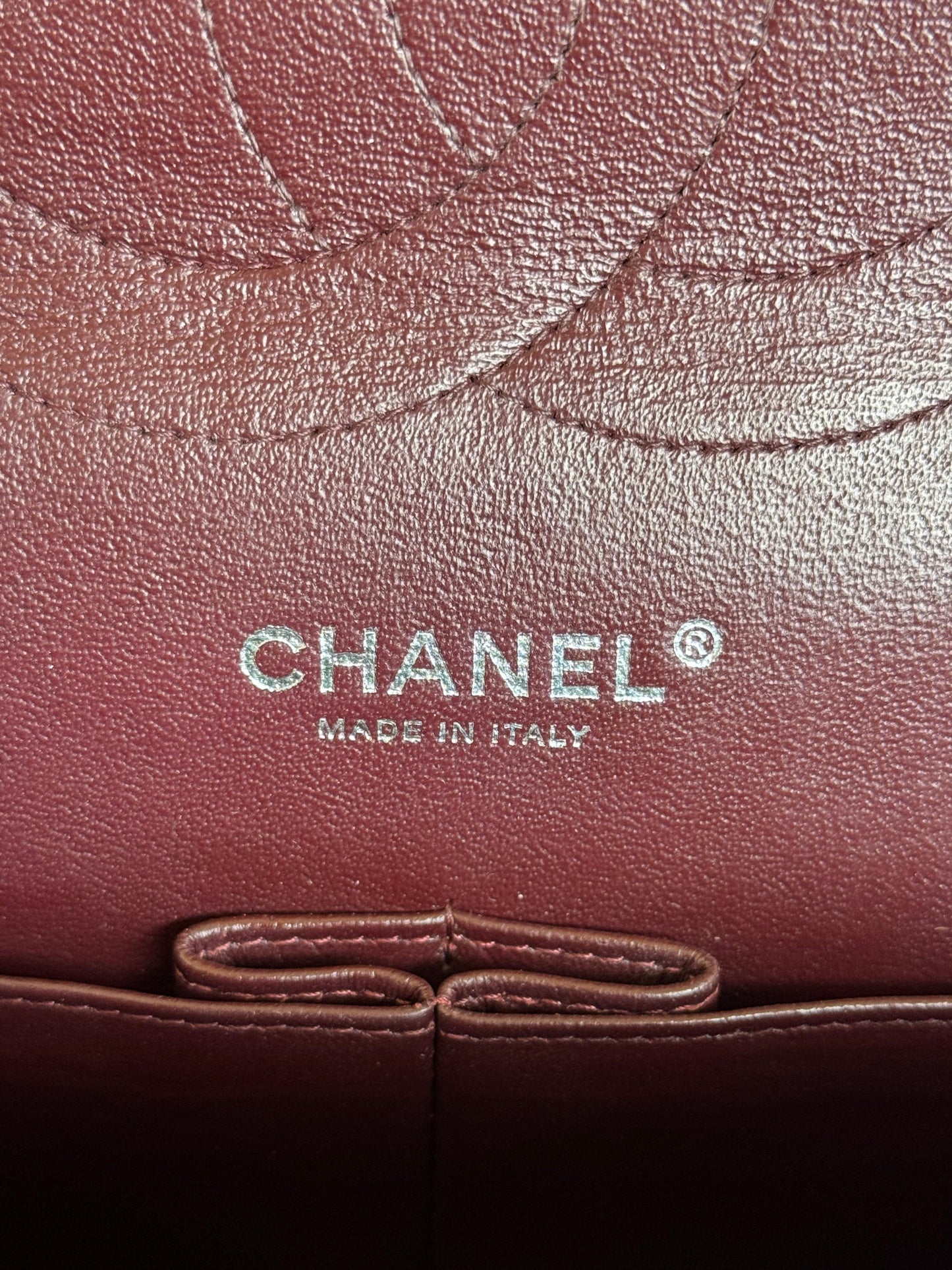 Pre-owned Chanel Timeless Classic Jumbo Black Lambskin Flap Bag