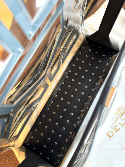 Pre-owned Delvaux Tempête Gladiator Metal Plastic Bag Limited Edition