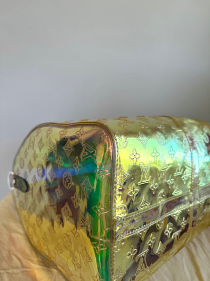 Pre-owned Louis Vuitton Keepall 50 Prism Multicolor Travel Bag