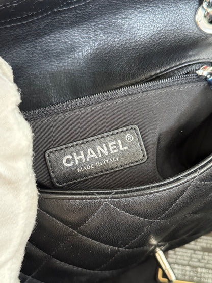 Pre-owner Chanel Timeless Small Cuba Color Lambskin Flap Bag
